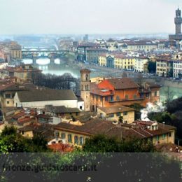 Vista panoramica di Firenze